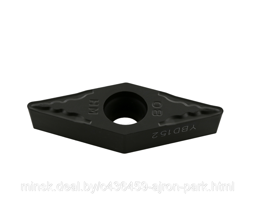 Пластина твердосплавная VBMT160408 HM YBD152 ZCC-CT