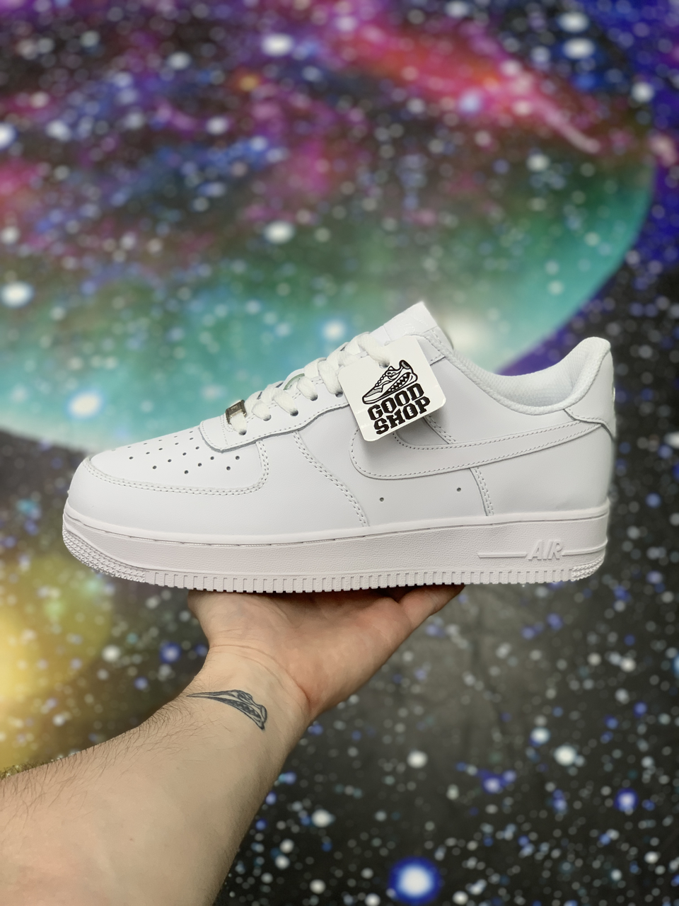 Кроссовки Nike Air Force 1 All White Low