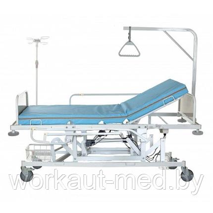 Кровать медицинская с электроприводом Юнова-4Э с1097/1П, фото 2