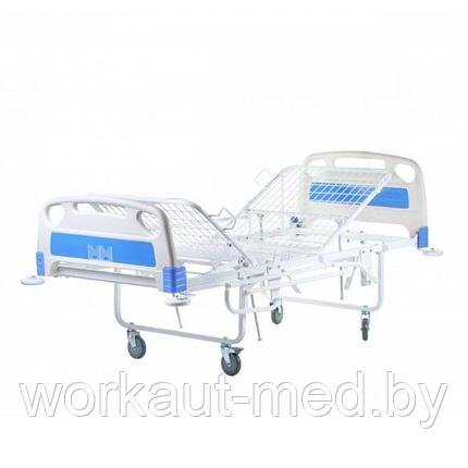 Кровать медицинская 2-секционная Здоровье-2 с1130м/П (модернизированная), фото 2