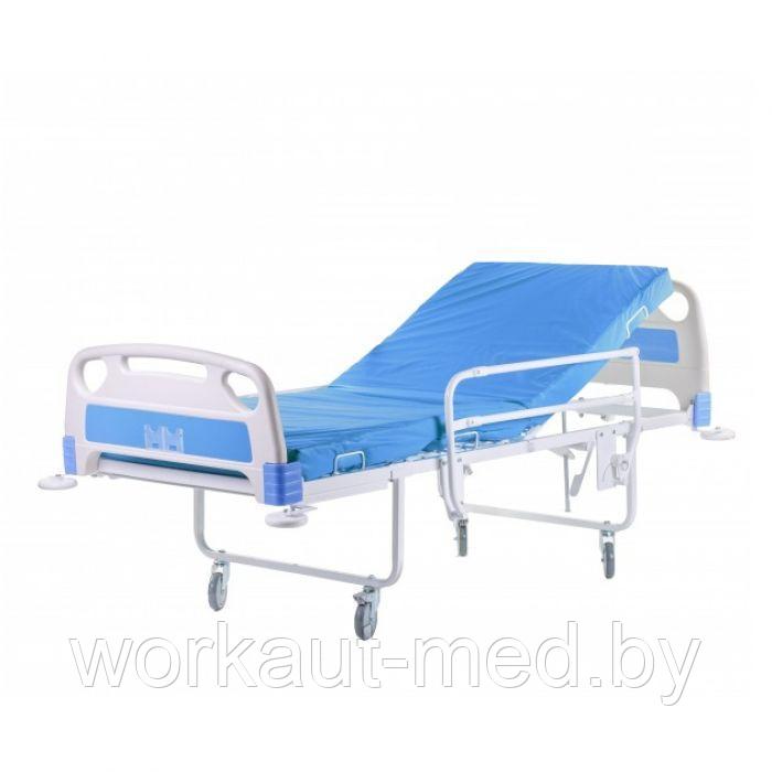 Кровать медицинская односекционная Здоровье-1 с1129м/2П (модернизированная) - фото 1 - id-p187425715