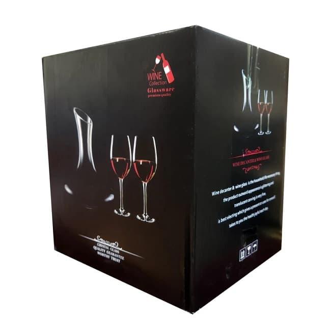 Подарочный набор для вина: декантер и 2 бокала «WINE Collection» - фото 5 - id-p187425570