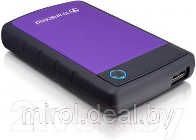 Внешний жесткий диск Transcend StoreJet 25H3P 2TB (TS2TSJ25H3P) - фото 2 - id-p187451398