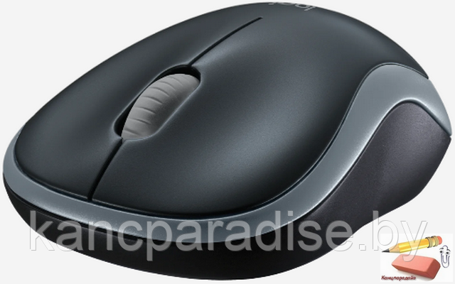 Мышь оптическая беспроводная Logitech Wireless Mouse M185 - SWIFT GREY, USB, серая, арт.910-002238 - фото 2 - id-p187453290