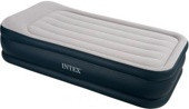 Intex 67730 Надувная кровать Deluxe Pillow Rest, размер 99x191x48 см