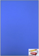 Обложка для перфобиндера ПП, А4, 400 мкм., пластик, синяя, 50 штук