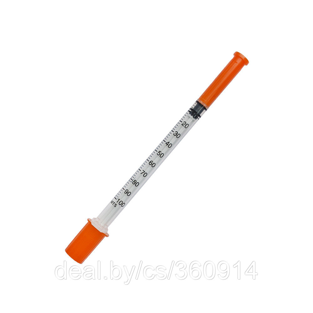 Troge Шприц инсулиновый Trojector- U100 стерильный, с иглой          1 мл  29G
