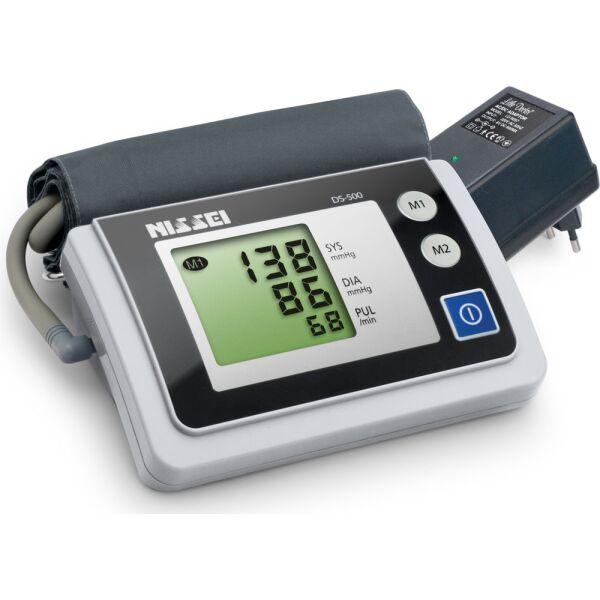 Автоматический тонометр для измерения артериального давления c адаптером Nissei DS-500 - фото 1 - id-p187462476