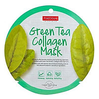 Коллагеновая маска для лица с зеленым чаем Purederm "Green Tea", 18 г