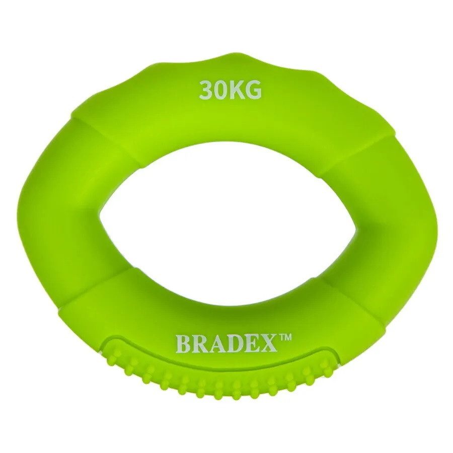 Эспандер Bradex SF 0574 овальной формы зеленый, 30 кг - фото 1 - id-p187462710