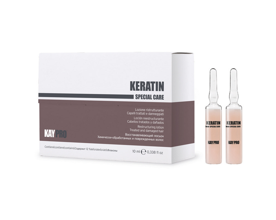 Реструктурирующий смываемый лосьон Kaypro Special Care Keratin с кератином для химически поврежденных волос, - фото 1 - id-p187462603
