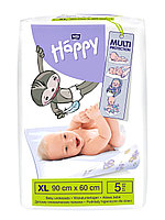 Пеленки детские Bella Baby Happy гигиенические 60 х 90 см, 5 шт
