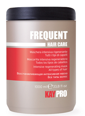 Интенсивная восстанавливающая маска Kaypro Hair Care Frequent для всех типов волос, 1 л - фото 1 - id-p187462647
