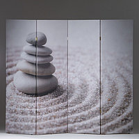 Ширма "Камни на песке", 200 х 160 см