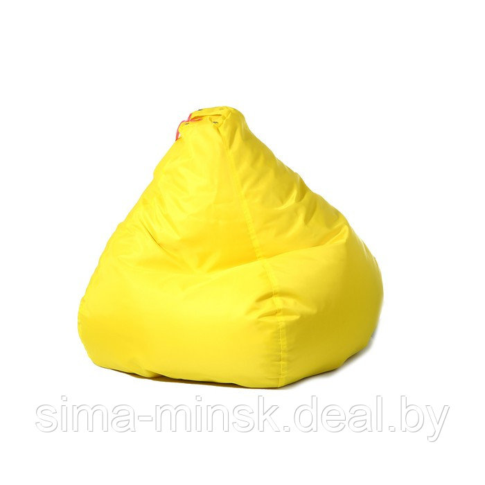 Кресло-мешок "Малыш", d70/h80, цвет жёлтый - фото 1 - id-p187473849