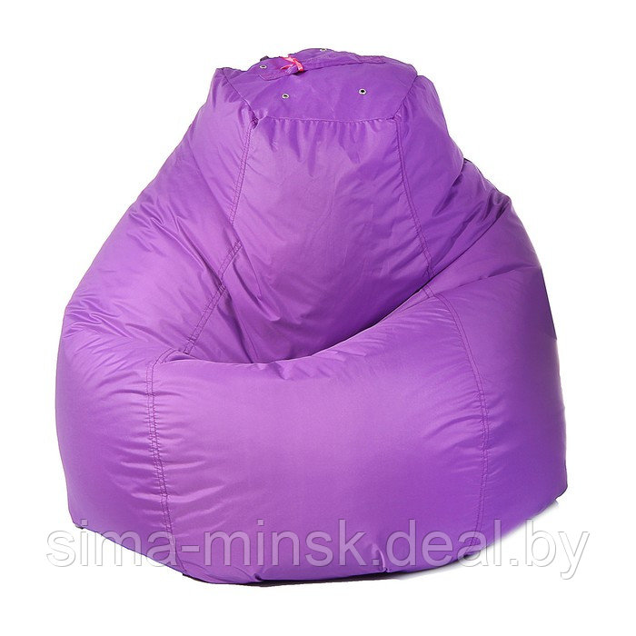 Кресло-мешок пятигранное, d82/h110, цвет фиолетовый - фото 1 - id-p187473892