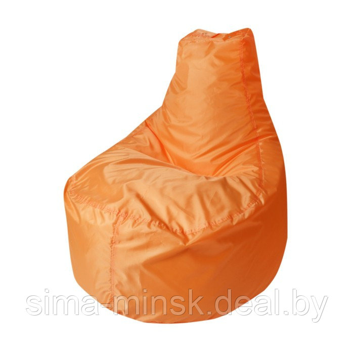 Кресло-мешок "Банан", d90/h100, цвет оранжевый - фото 1 - id-p187473963