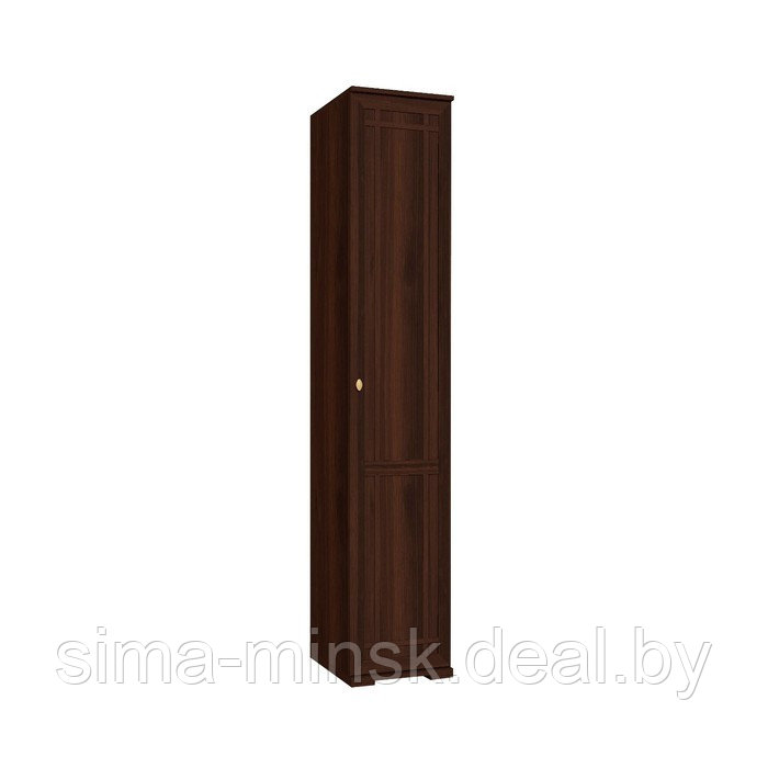 Шкаф для белья Sherlock 81, 400 × 400 × 2107 мм, правый, цвет орех шоколадный - фото 1 - id-p187469714