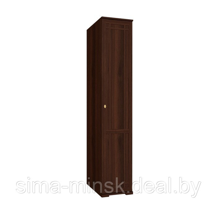 Шкаф для белья Sherlock 91, 400 × 590 × 2107 мм, правый, цвет орех шоколадный - фото 1 - id-p187469772
