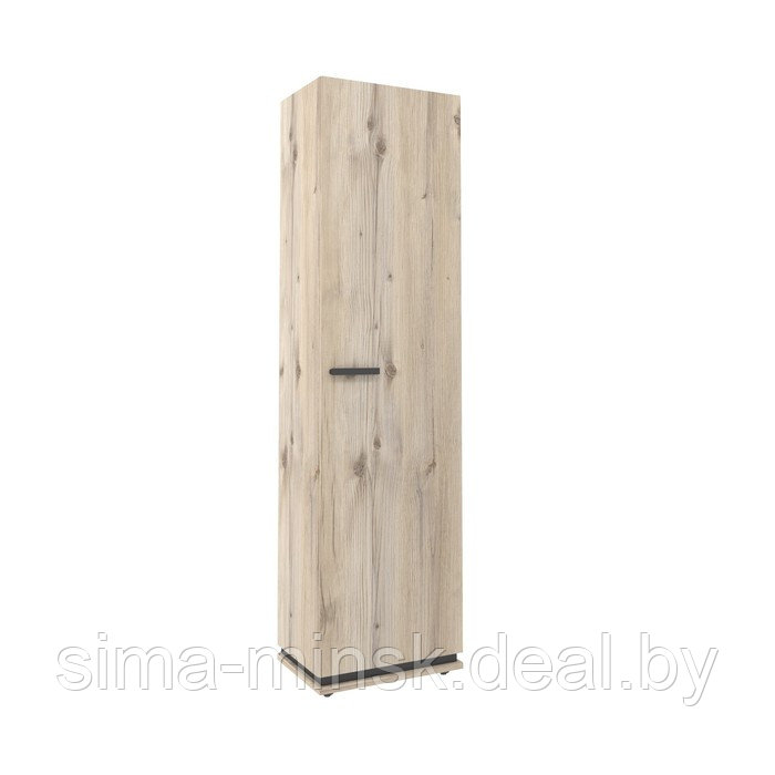 Шкаф для одежды и белья Nature 8, 560 × 416 × 2116 мм, цвет гаскон пайн / чёрный - фото 1 - id-p187469964