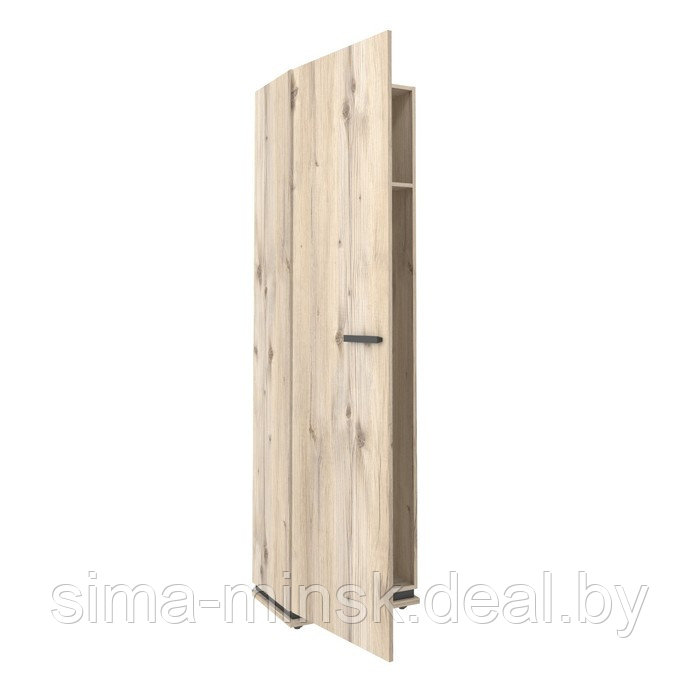 Шкаф для одежды и белья Nature 8, 560 × 416 × 2116 мм, цвет гаскон пайн / чёрный - фото 3 - id-p187469964