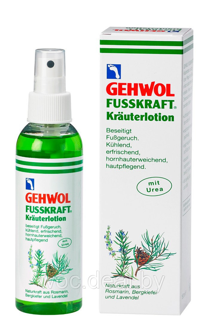 Gehwol Травяной лосьон для ног Fusskraft, 150 мл - фото 1 - id-p167856797