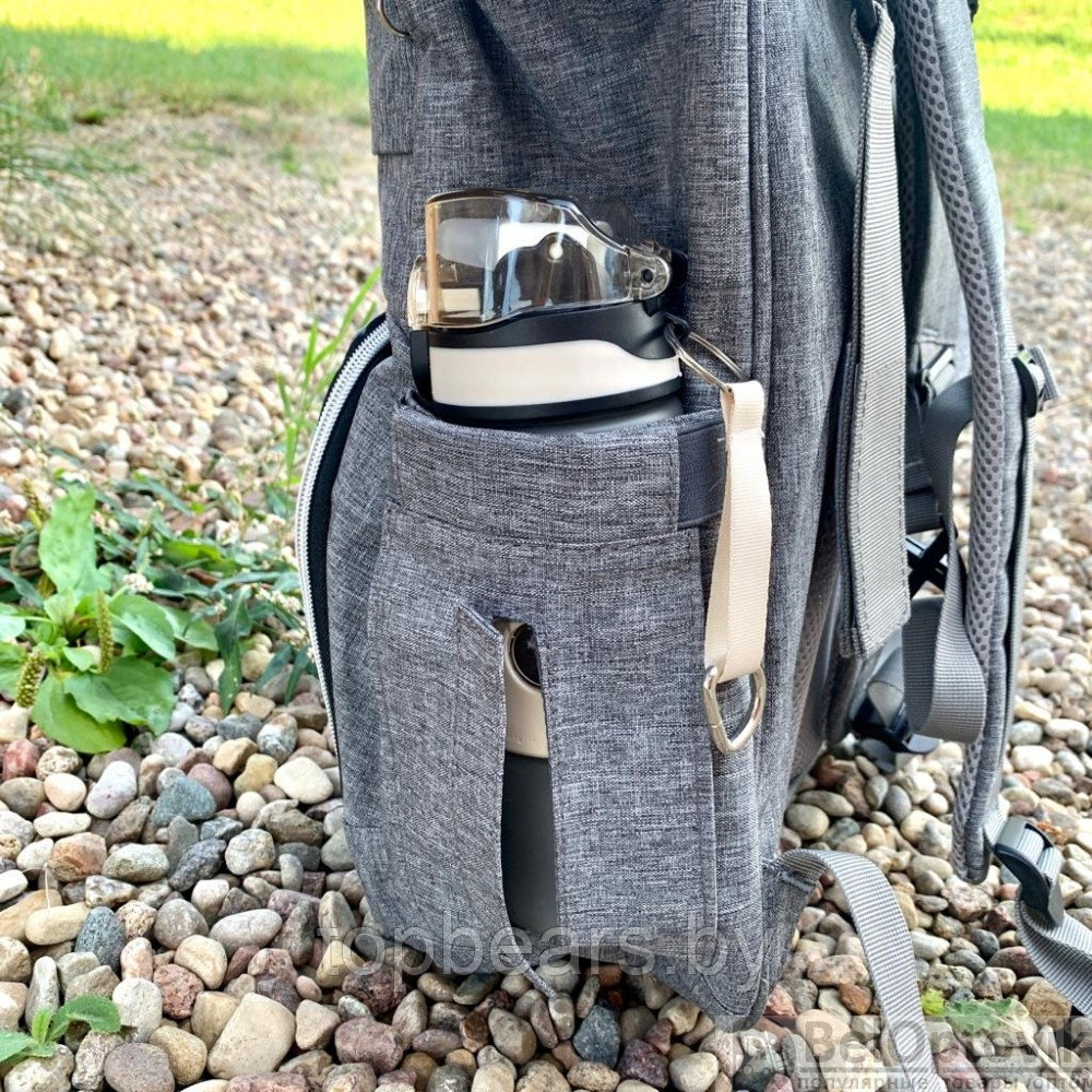 Сумка-рюкзак на коляску 1 Premium Class для мамы и ребёнка с непромокаемым отделением - фото 4 - id-p187484634