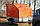 Прицеп Экспедиция Бизнес 111550 Евро Колеса R13, Тент с каркасом 1300 мм от борта  (серый; оранжевый), фото 7