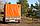 Прицеп Экспедиция Бизнес 111550 Евро Колеса R13, Тент с каркасом 1300 мм от борта  (серый; оранжевый), фото 9