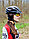 Шлем велосипедный Cigna WT-068  (чёрный/красный, 57-61см), фото 4