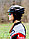Шлем велосипедный Cigna WT-068  (чёрный/красный, 54-57см), фото 3