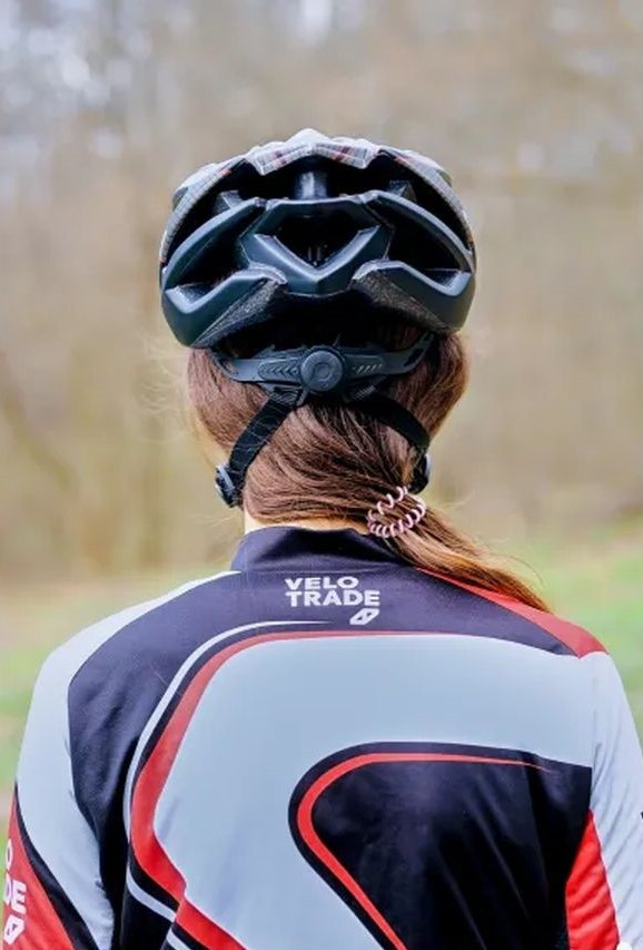 Шлем велосипедный Cigna WT-068 (чёрный/красный, 54-57см) - фото 5 - id-p187486211