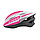 Шлем велосипедный Cigna WT-040  (чёрный/розовый/белый), фото 3