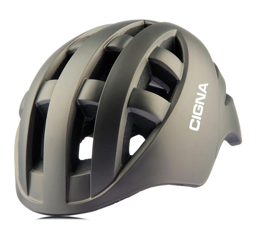 Шлем велосипедный детский Cigna WT-022 (серый, 48-53см) - фото 1 - id-p187486217