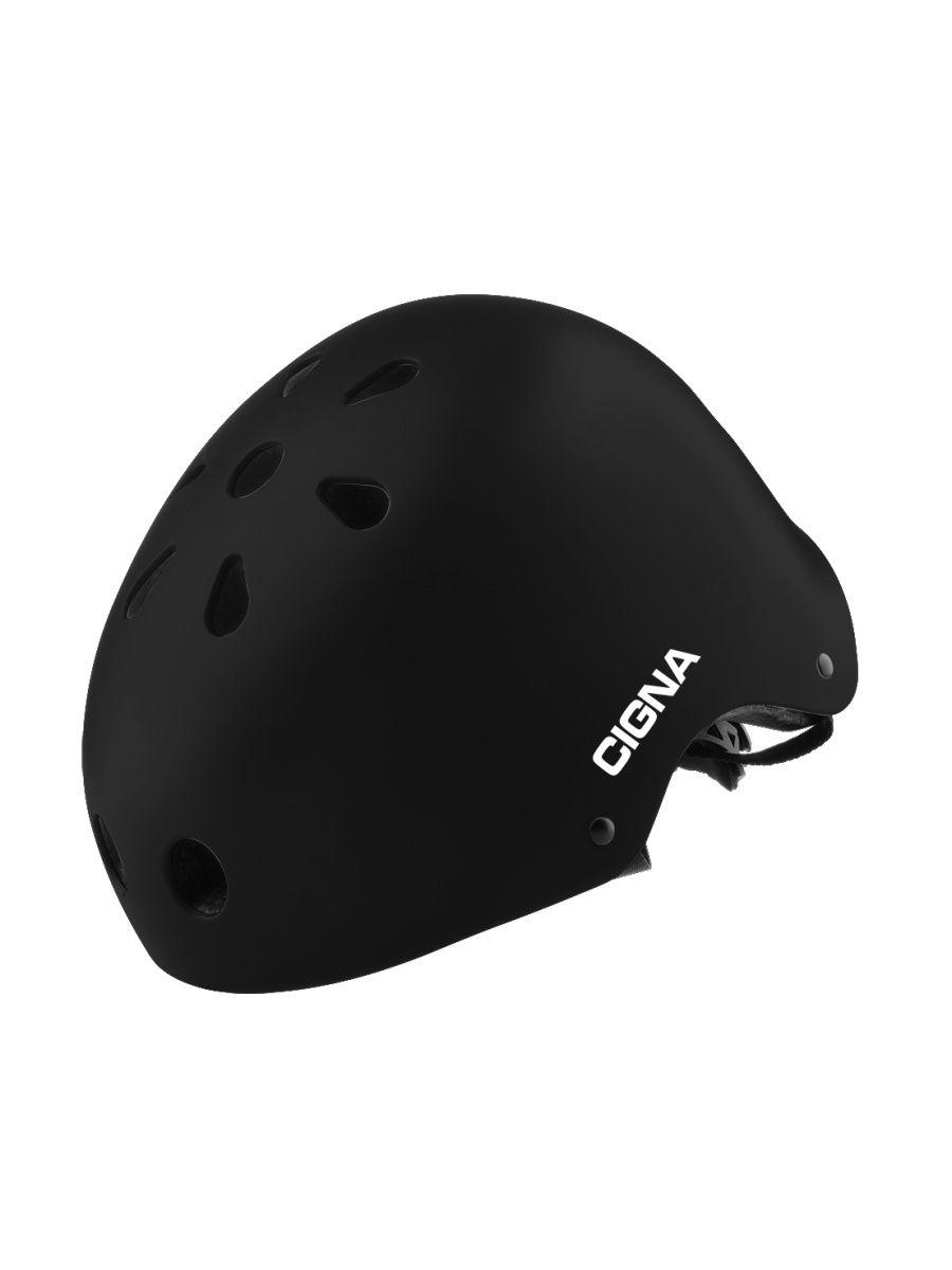 Шлем велосипедный Cigna TS-12 (чёрный, 57-61см) - фото 1 - id-p187486218