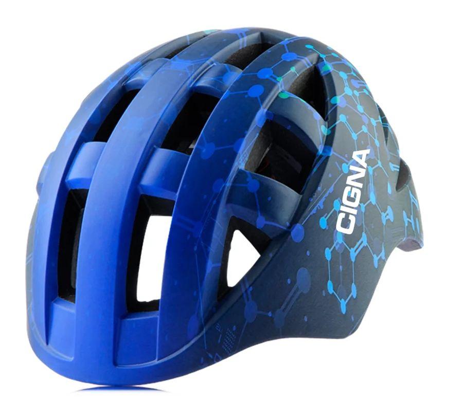 Шлем велосипедный детский Cigna WT-022 (синий, 48-53см) - фото 1 - id-p187486221