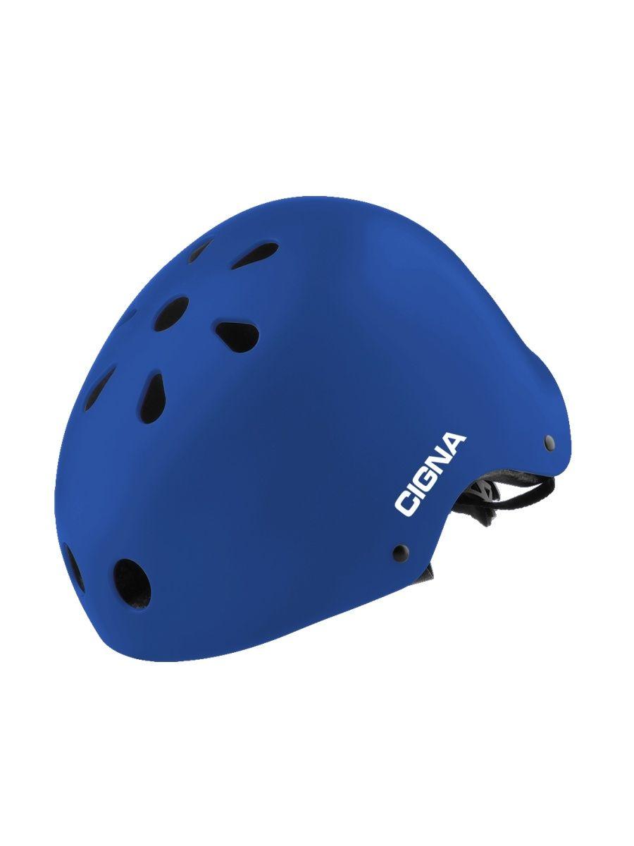 Шлем велосипедный детский Cigna TS-12 (синий, 48-53см) - фото 1 - id-p187486236