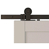 Система для раздвижных дверей BARNDOOR RELAX. Амбарный раздвижной механизм для подвесной двери, фото 2
