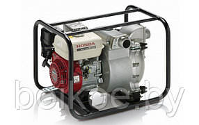 Мотопомпа бензиновая Honda WT20XK4-DE для сильнозагрязненной воды (высота 26 м)