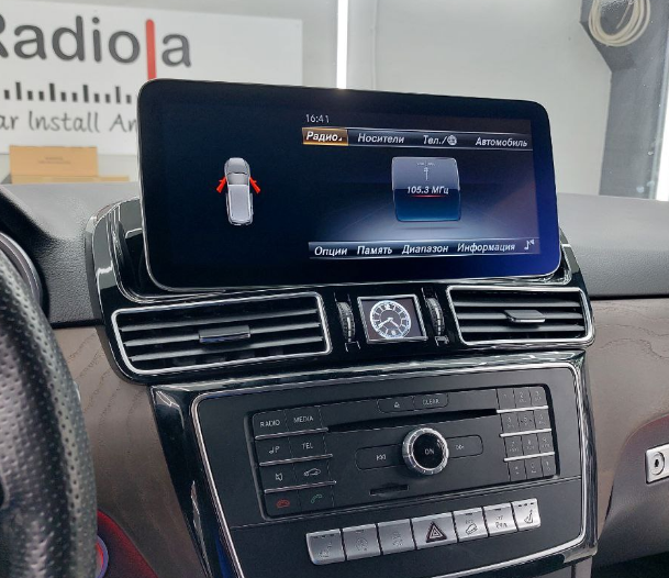 Штатная магнитола radiola для Mercedes-Benz GLE 2016-2019 NTG 5.0/5.1 на Android 12, экран 12.3 - фото 2 - id-p187509028
