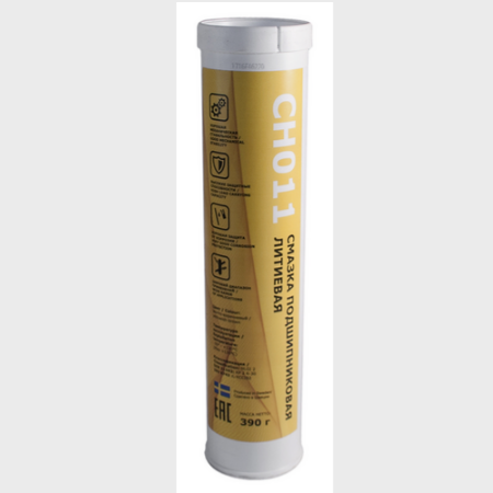 Подшипниковая литиевая консистентная смазка CH011 Chemipro Grease в тубе 0,39 кг - фото 1 - id-p187512386