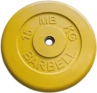 Диск для штанги MB Barbell d26мм 15кг