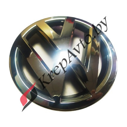 Значок (эмблема) решётки радиатора (112мм) Volkswagen Polo Sedan (2010-2014), 6R0853600A