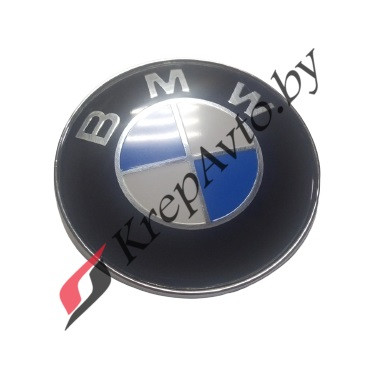 Значок (эмблема) на капот (72мм) BMW E87/E46/E90/E60/F10 All 51148132375 - фото 1 - id-p187516706