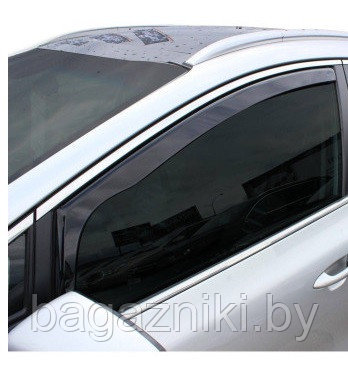 Ветровики вставные Window Opel Astra F 1991-1998 3d (2шт) - фото 1 - id-p187516740