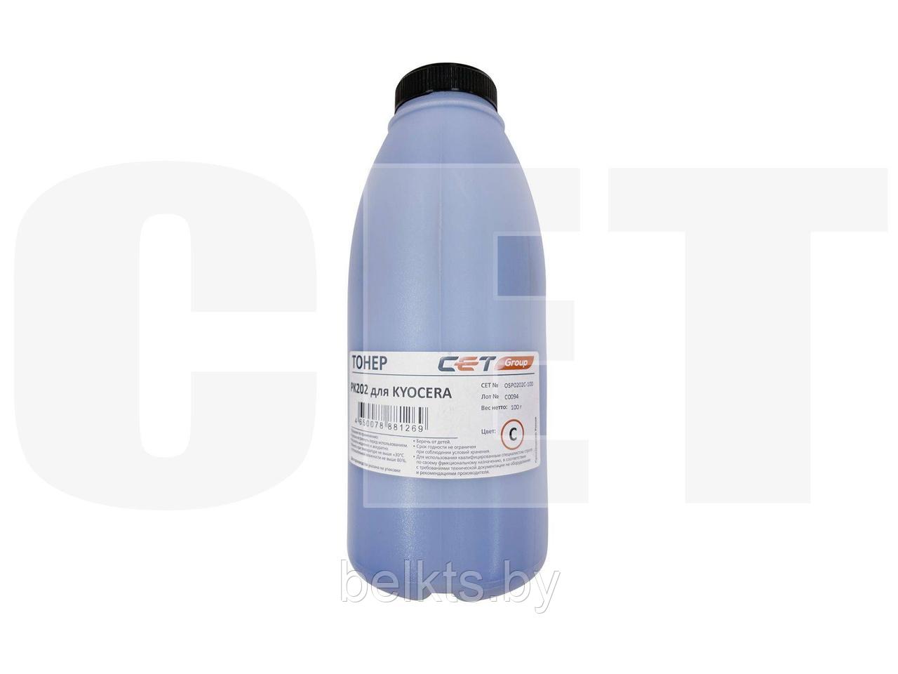 Тонер PK206 для KYOCERA ECOSYS M6030cdn/6035cidn/6530cdn/P6035cdn (Japan) Cyan, 100г/бут, (унив.), OSP0206C-10