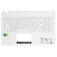 Верхняя часть корпуса (Palmrest) Asus VivoBook X540 с клавиатурой, Белый