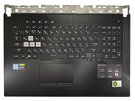 Верхняя часть корпуса (Palmrest) Asus ROG STRIX G731 с клавиатурой и тачпадом, с подсветкой