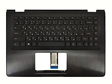 Верхняя часть корпуса (Palmrest) Lenovo Yoga 500-14 с клавиатурой, с подсветкой, черный, RU