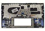 Верхняя часть корпуса (Palmrest) Asus ZenBook UX434 с клавиатурой, синий, фото 2